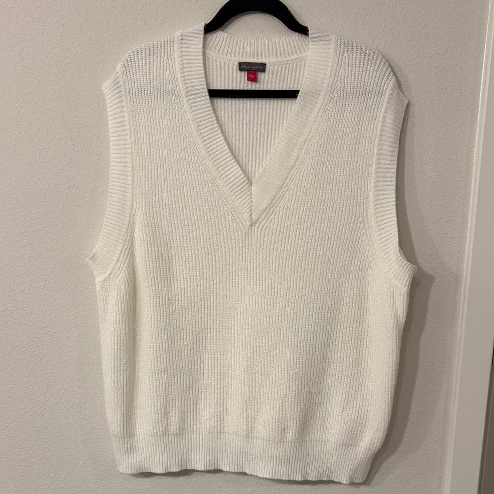Vince Camuto Sleeveless Knit Sweater Vest